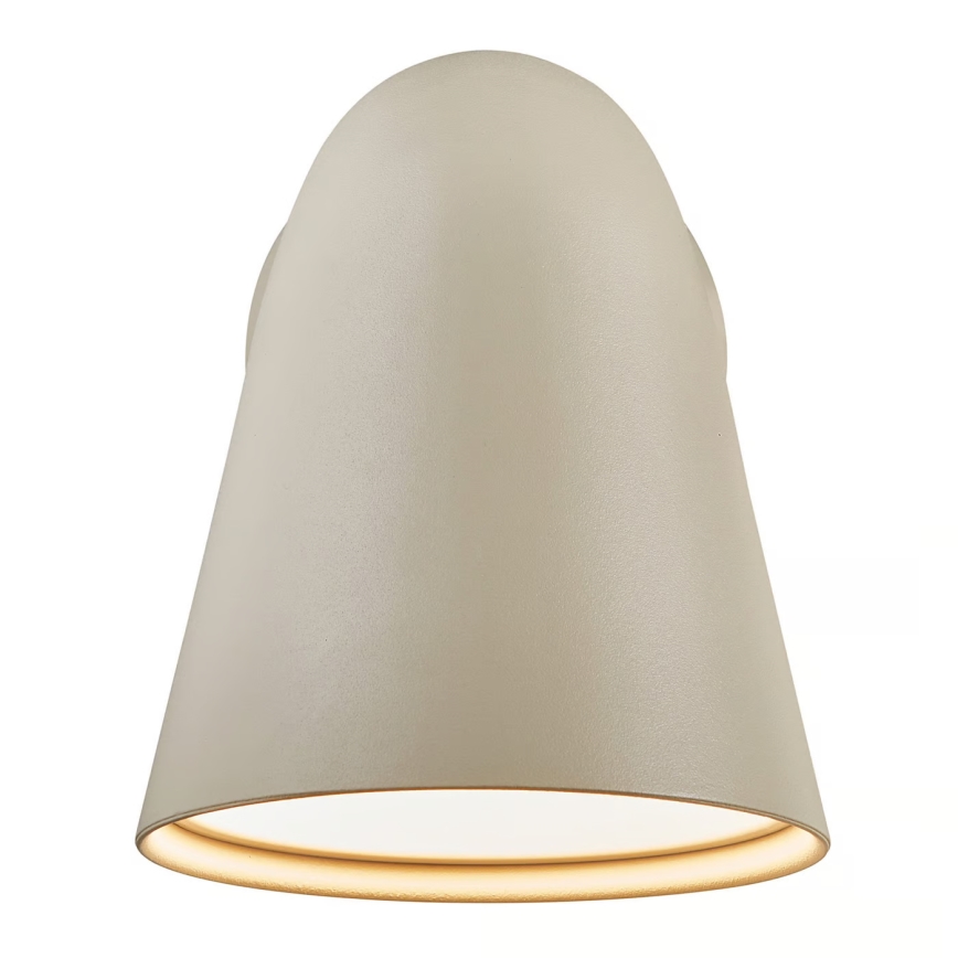 Nordlux - Aplique de exterior FRONT 1xGU10/28W/230V IP44 color crema