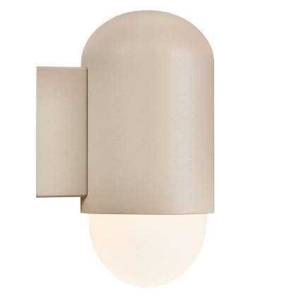 Nordlux - Aplique de exterior HEKA 1xE27/60W/230V IP54 beige