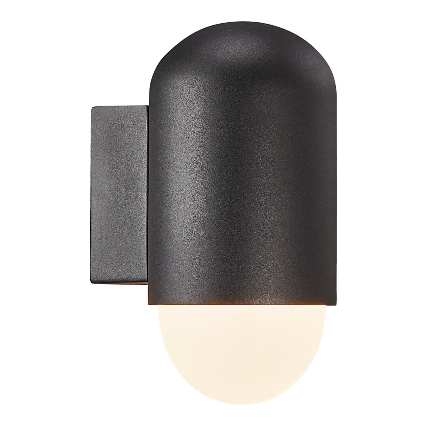 Nordlux - Aplique de exterior HEKA 1xE27/60W/230V IP54 negro