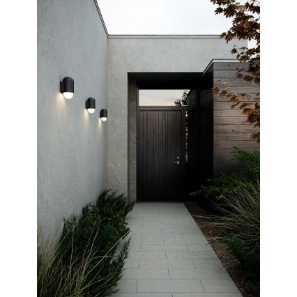 Nordlux - Aplique de exterior HEKA 1xE27/60W/230V IP54 negro