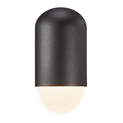 Nordlux - Aplique de exterior HEKA 1xE27/60W/230V IP54 negro