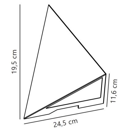 Nordlux - Aplique de exterior KONIT 1xGU10/10W/230V IP44 negro