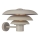 Nordlux - Aplique de exterior KURNOS 1xE27/20W/230V IP54 beige