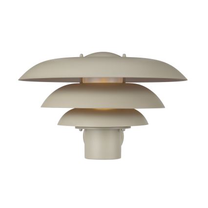 Nordlux - Aplique de exterior KURNOS 1xE27/20W/230V IP54 beige