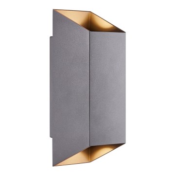 Nordlux - Aplique de exterior NICO 2xGU10/25W/230V IP54 antracita