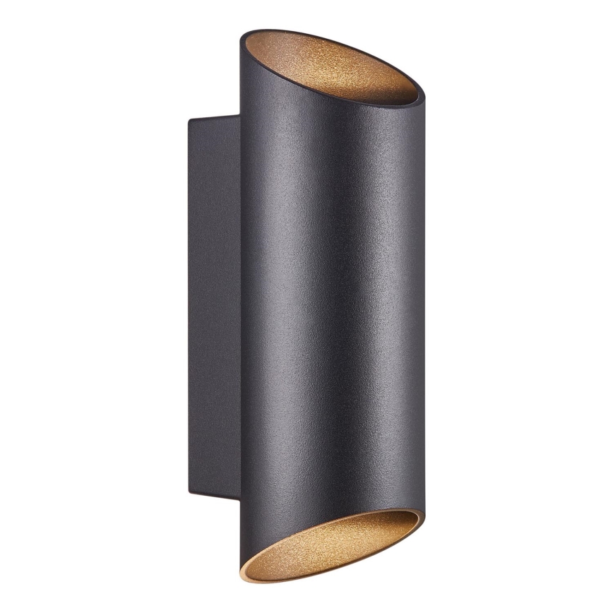 Nordlux - Aplique de exterior NICO 2xGU10/25W/230V IP54 negro