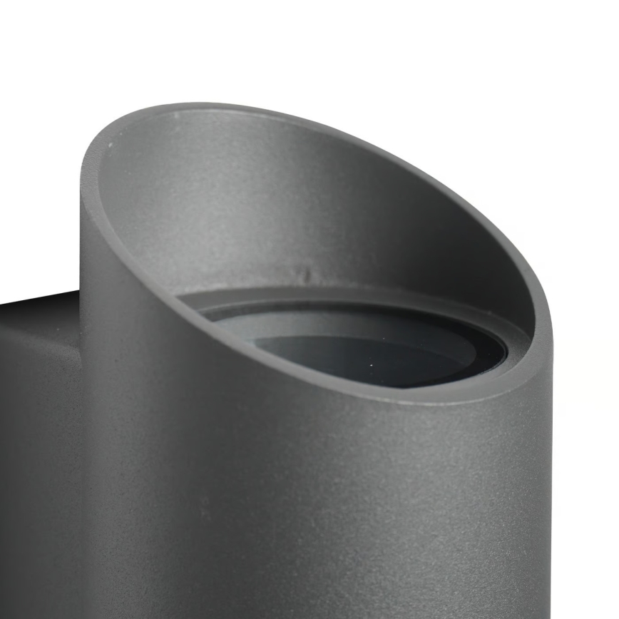 Nordlux - Aplique de exterior NICO 2xGU10/35W/230V IP54 antracita