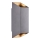 Nordlux - Aplique de exterior NICO 2xGU10/35W/230V IP54 antracita