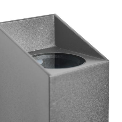 Nordlux - Aplique de exterior NICO 2xGU10/35W/230V IP54 antracita