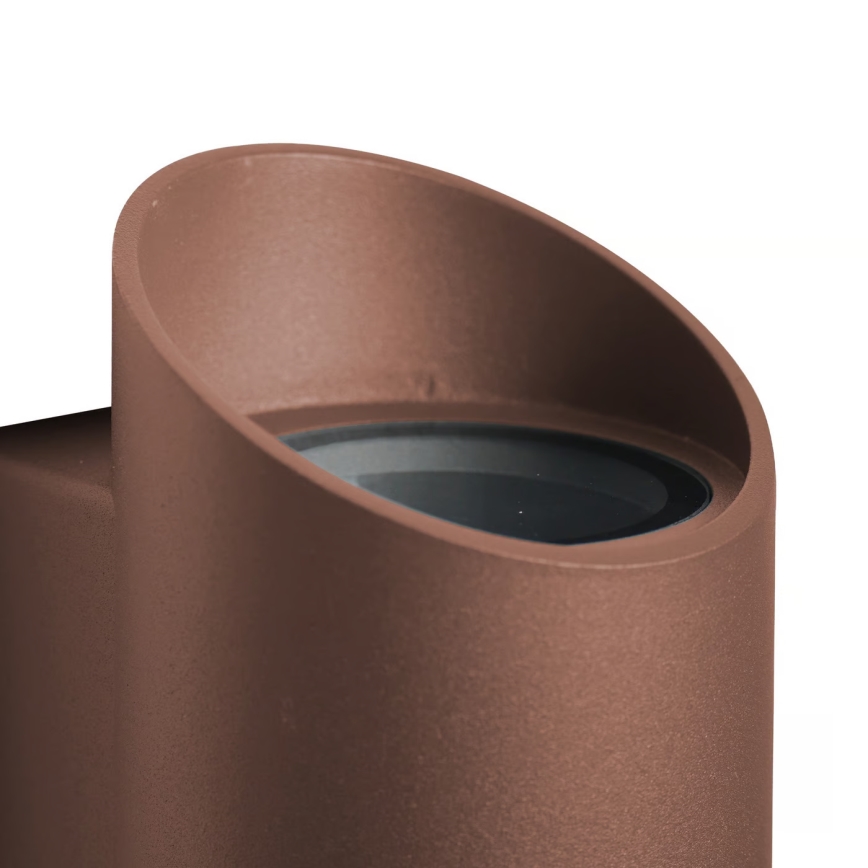 Nordlux - Aplique de exterior NICO 2xGU10/35W/230V IP54 marrón