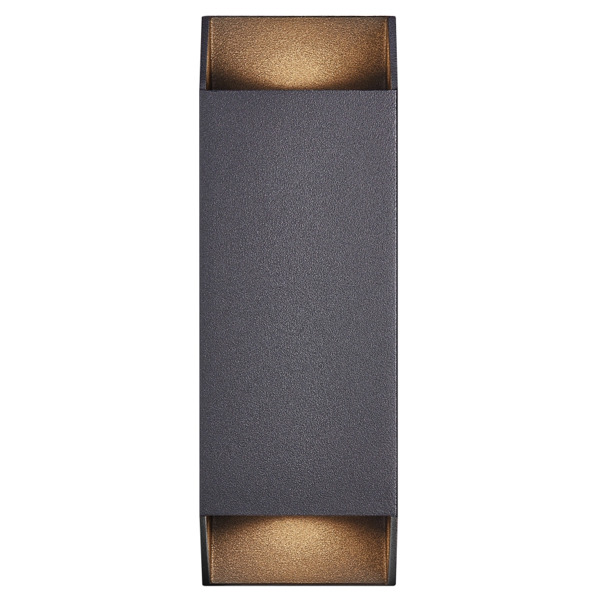 Nordlux - Aplique de exterior NICO 2xGU10/35W/230V IP54 negro