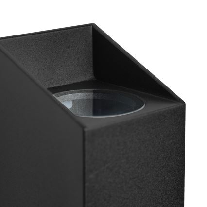 Nordlux - Aplique de exterior NICO 2xGU10/35W/230V IP54 negro