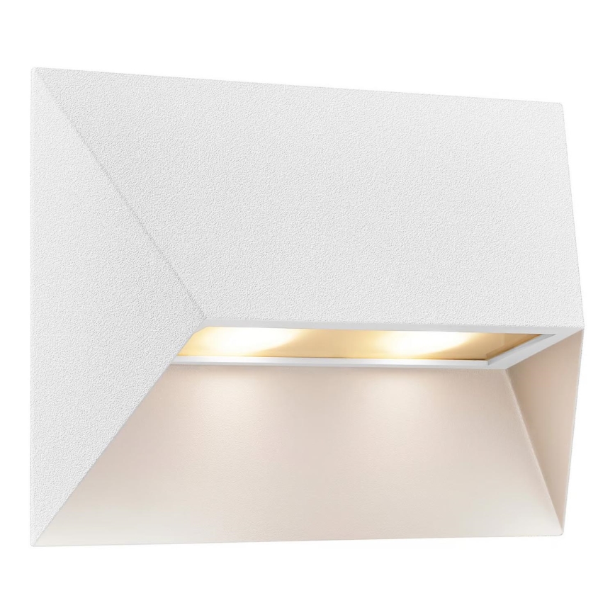 Nordlux - Aplique de exterior PONTIO 2xGU10/25W/230V IP54 blanco