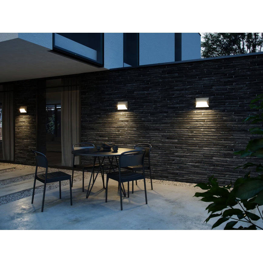 Nordlux - Aplique de exterior PONTIO 2xGU10/25W/230V IP54 crema