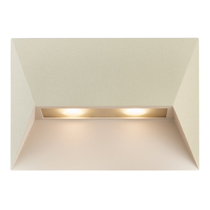 Nordlux - Aplique de exterior PONTIO 2xGU10/25W/230V IP54 crema