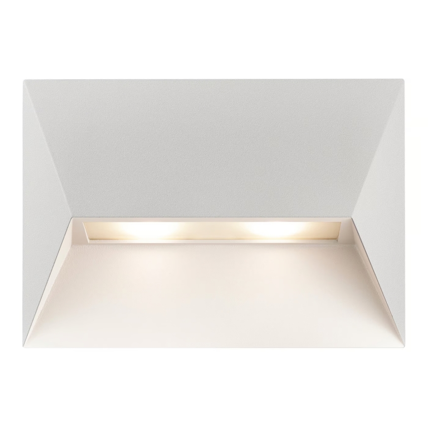 Nordlux - Aplique de exterior PONTIO 2xGU10/25W/230V IP54 blanco