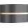 Nordlux - Aplique de exterior SIBELIS 1xE27/10W/230V IP44 antracita
