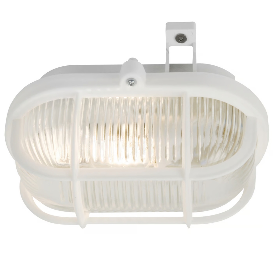 Nordlux - Aplique de exterior SKOTLAMPE 1xE27/60W/230V IP44 blanco