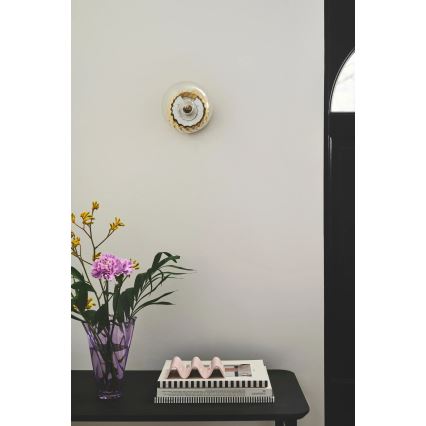 Nordlux - Aplique de pared CHISELL 1xE14/25W/230V latón