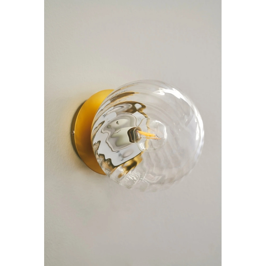 Nordlux - Aplique de pared CHISELL 1xE14/25W/230V latón