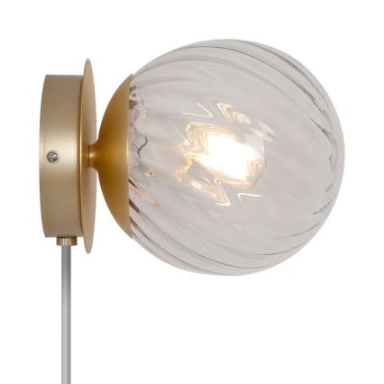 Nordlux - Aplique de pared CHISELL 1xE14/25W/230V latón