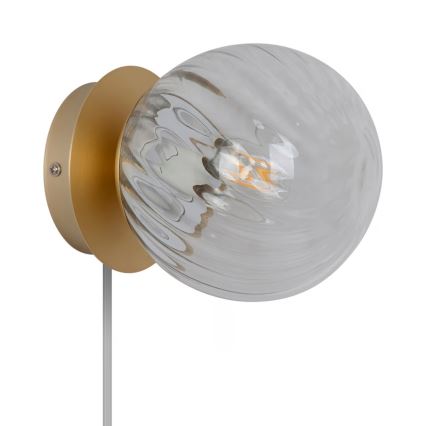 Nordlux - Aplique de pared CHISELL 1xE14/25W/230V latón
