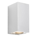 Nordlux - Aplique de pared exterior CANTO 2x GU10/28W/230V IP44 blanco
