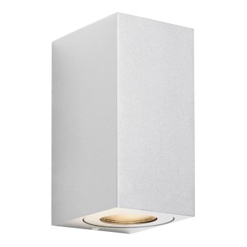 Nordlux - Aplique de pared exterior CANTO 2x GU10/28W/230V IP44 blanco