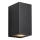 Nordlux - Aplique de pared exterior CANTO 2xGU10/28W/230V IP44 negro