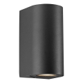 Nordlux - Aplique de pared exterior CANTO 2xGU10/28W/230V IP44 negro