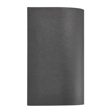 Nordlux - Aplique de pared exterior CANTO 2xGU10/28W/230V IP44 negro