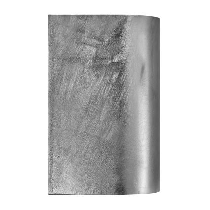 Nordlux - Aplique de pared exterior CANTO 2xGU10/28W/230V IP44 plateado