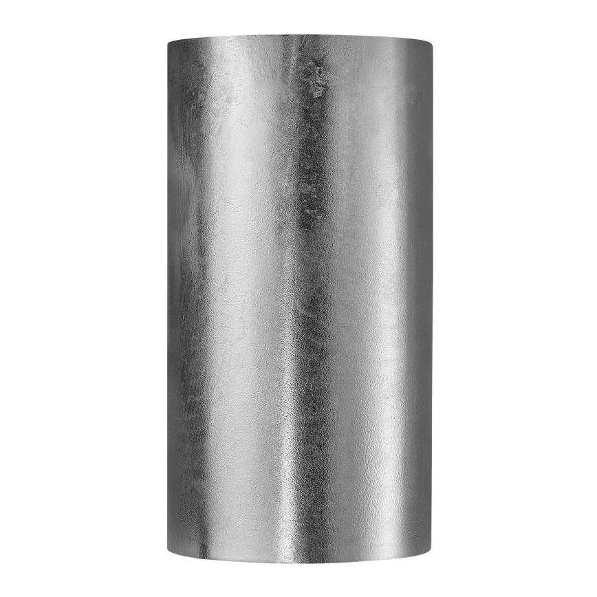 Nordlux - Aplique de pared exterior CANTO 2xGU10/28W/230V IP44 plateado