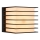 Nordlux - Aplique de pared exterior FLUCTUS 1xE27/15W/230V IP44