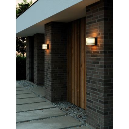 Nordlux - Aplique de pared exterior FLUCTUS 1xE27/15W/230V IP44