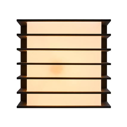 Nordlux - Aplique de pared exterior FLUCTUS 1xE27/15W/230V IP44