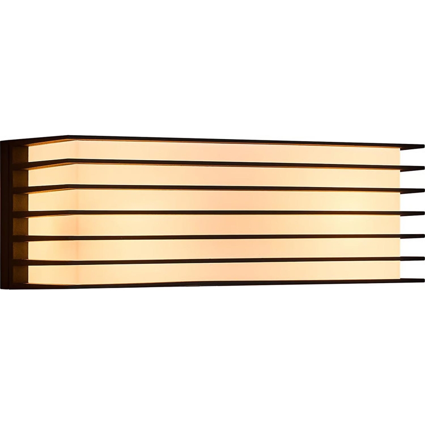 Nordlux - Aplique de pared exterior FLUCTUS 2xE27/15W/230V IP44