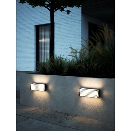 Nordlux - Aplique de pared exterior FLUCTUS 2xE27/15W/230V IP44