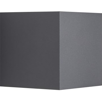 Nordlux - Aplique de pared exterior LED MILDA LED/4,9W/230V IP44 antracita