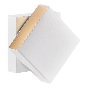 Nordlux - Aplique de pared exterior LED regulable TURN LED/13,8W/230V IP54 blanco