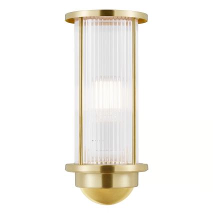 Nordlux - Aplique de pared exterior LINTON 1xE27/15W/230V IP54, latón