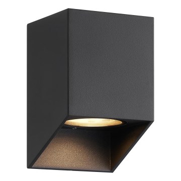 Nordlux - Aplique de pared exterior NIKO 1xGU10/25W/230V IP54 negro