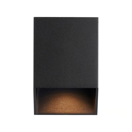 Nordlux - Aplique de pared exterior NIKO 1xGU10/25W/230V IP54 negro