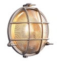 Nordlux - Aplique de pared exterior POLPERRO 1xE27/12,5W/230V IP64 gris