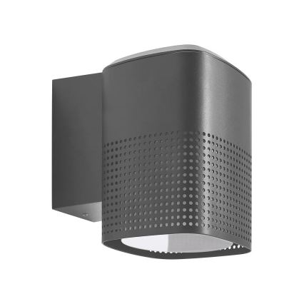 Nordlux - Aplique de pared exterior SIDARA 1xE27/15W/230V IP54 antracita