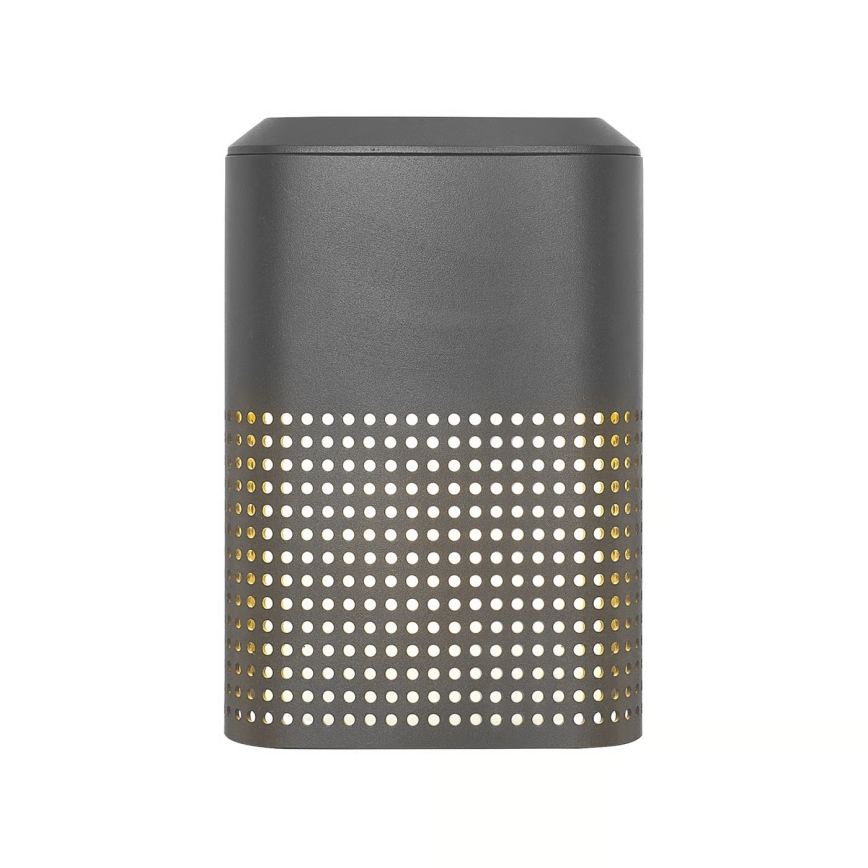 Nordlux - Aplique de pared exterior SIDARA 1xE27/15W/230V IP54 antracita