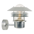 Nordlux - Aplique de pared exterior VEJERS 1xE27/60W/230V IP54 plateado