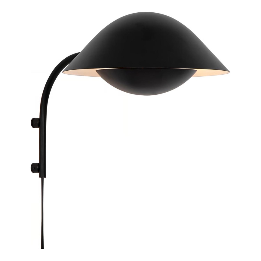 Nordlux - Aplique de pared FREYA 1xE14/40W/230V negro