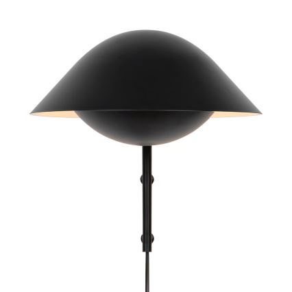 Nordlux - Aplique de pared FREYA 1xE14/40W/230V negro