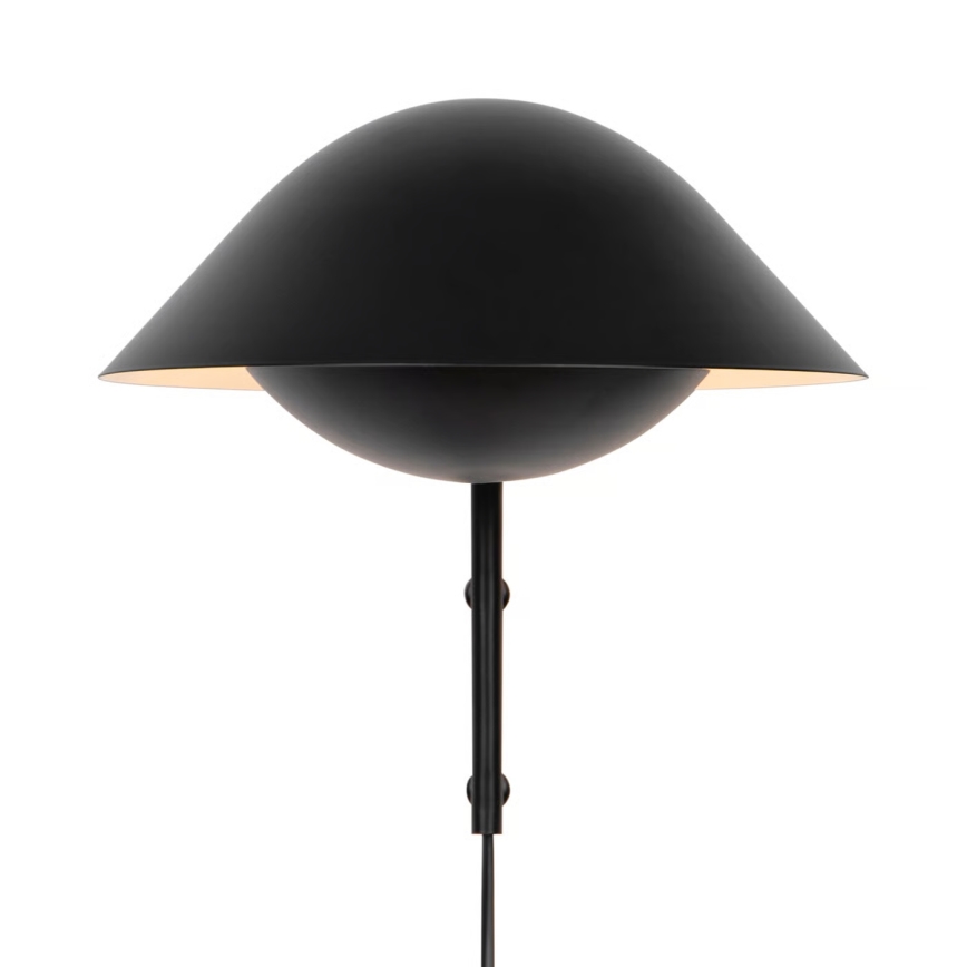 Nordlux - Aplique de pared FREYA 1xE14/40W/230V negro